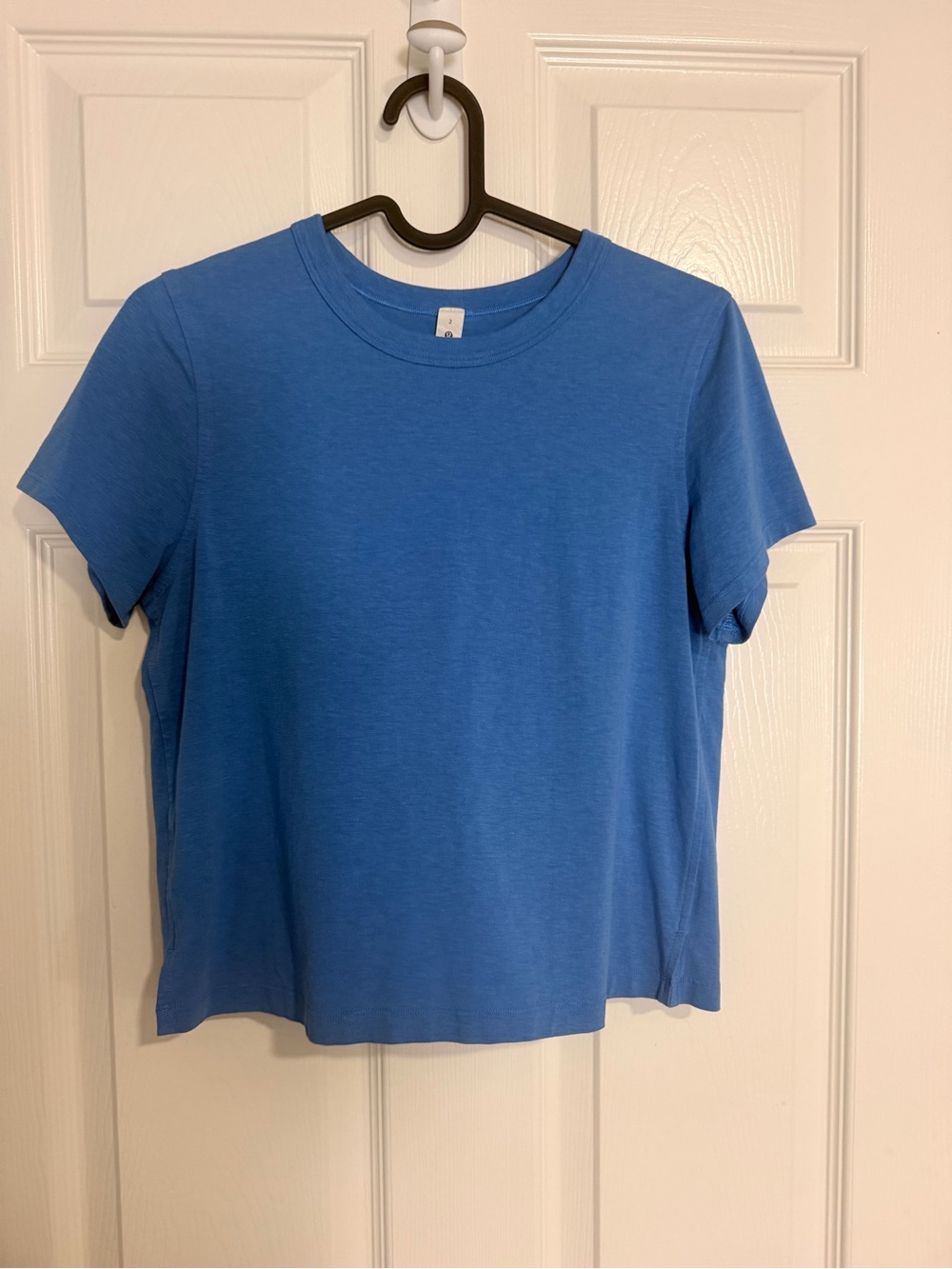Lululemon classic fit Cotton-blend Crewneck Short-Sleeve Tshirt